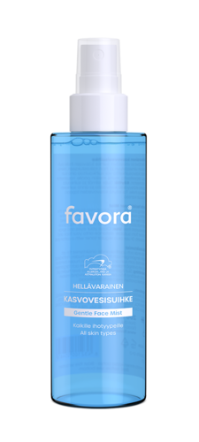 Favora Hellävarainen kasvovesisuihke 200 ml *