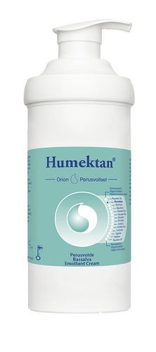 Humektan perusvoide 500 g pumppupullo *