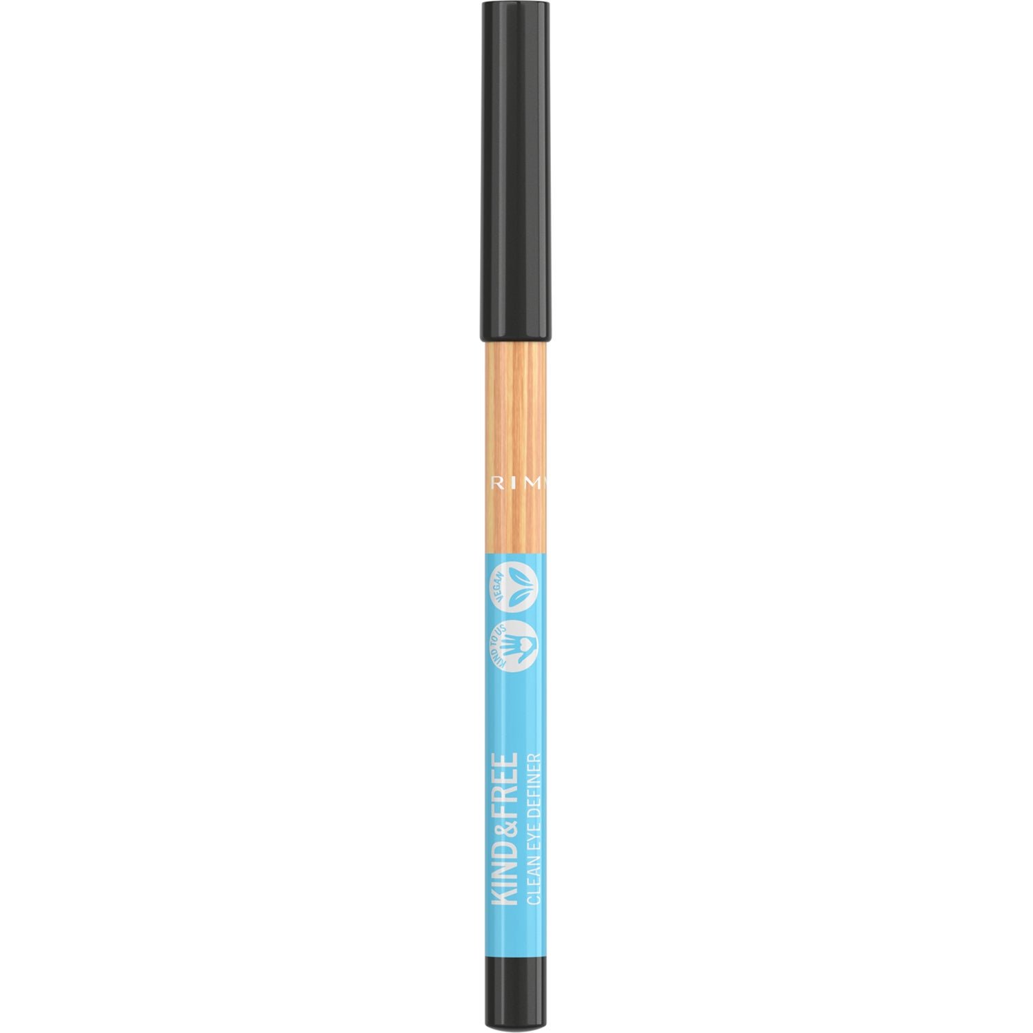 Rimmel London Kind & Free Clean Eye Liner 01 Pitch