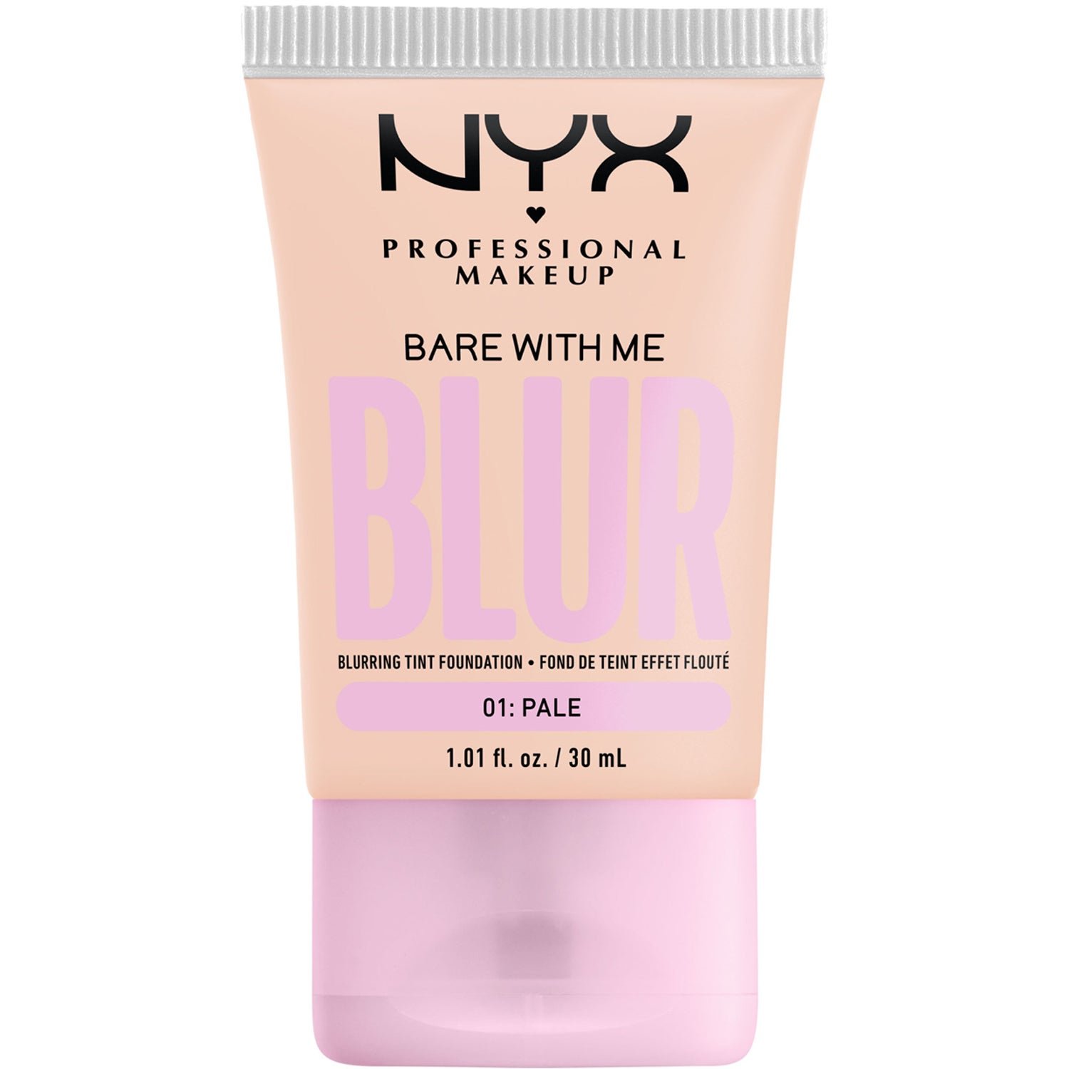 NYX Professional Makeup Bare With Me Blur Tint Foundation 01 Pale - 30 ml