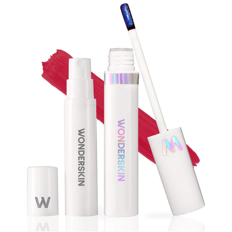 Wonderskin Wonder Blading Peel & Reveal Lip Stain Kit First Kiss (Cranberry) - 4 ml