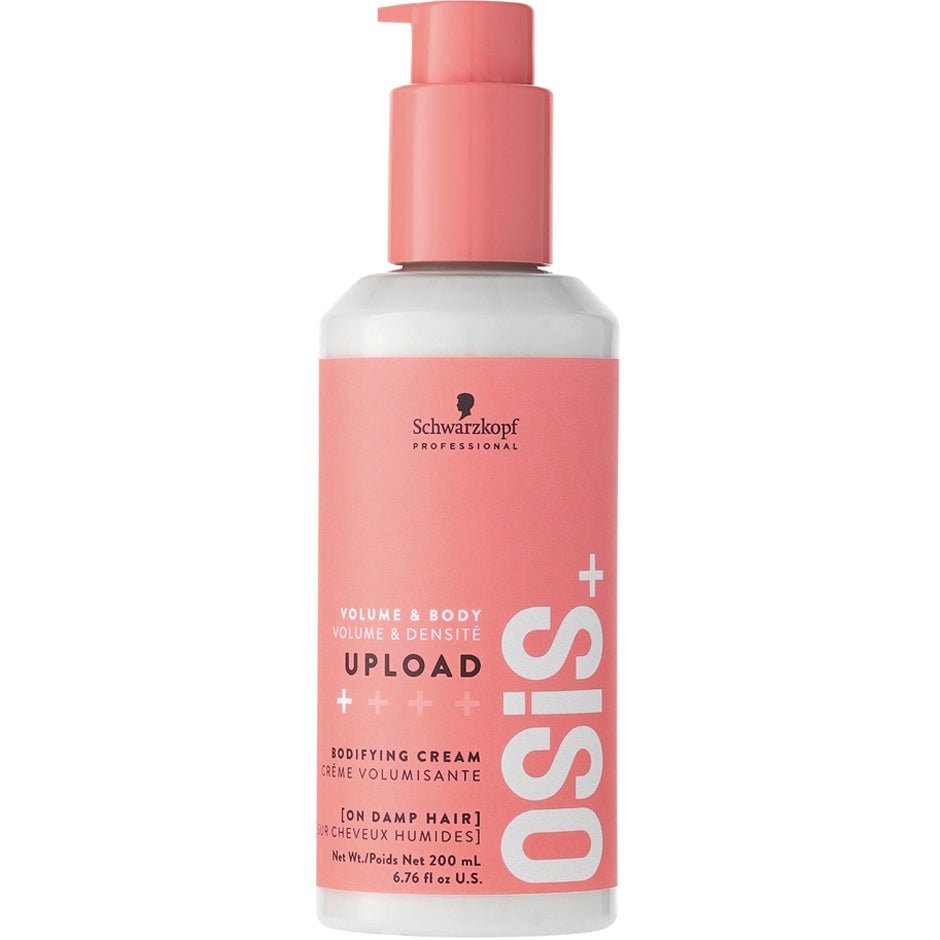 Schwarzkopf Professional Osis + Upload Volume Cream, Medium Control, - 200 ml