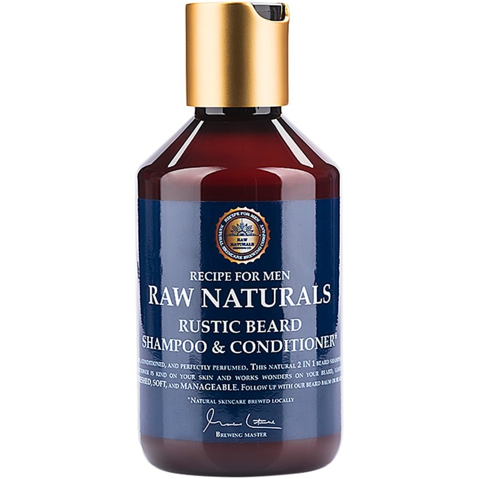 Raw Naturals by Recipe for Men Rustic Beard Shampoo & Conditioner 250 ml