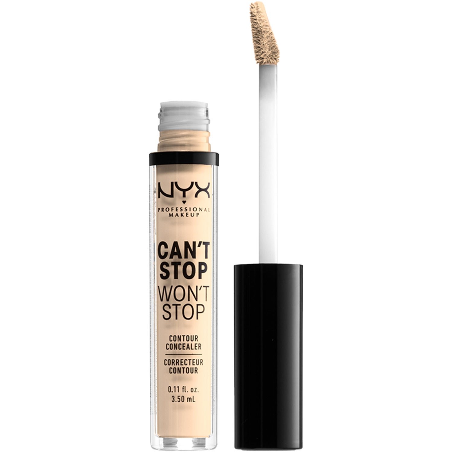 NYX Professional Makeup Can't Stop Won't Stop Concealer Pale - 3 ml