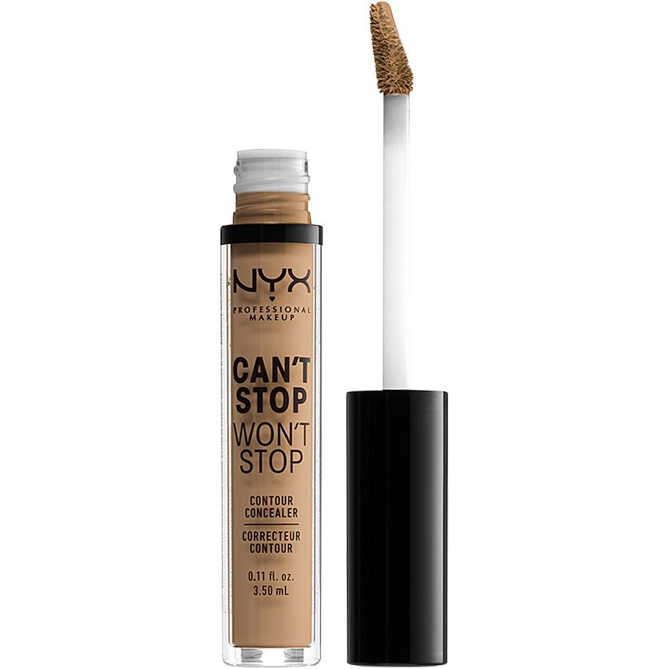 NYX Professional Makeup Can't Stop Won't Stop Concealer Caramel - 3 ml