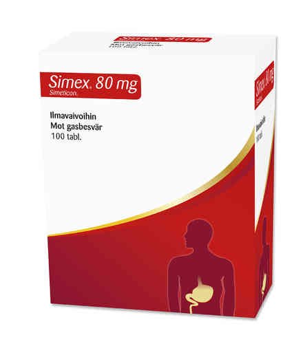 Simex 80 mg 100 tablettia