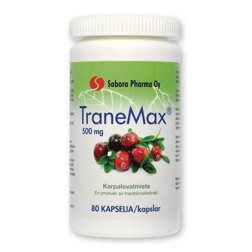 TraneMax Karpalovalmiste 80 kapselia