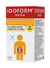 Idoform Matka 20 purutablettia