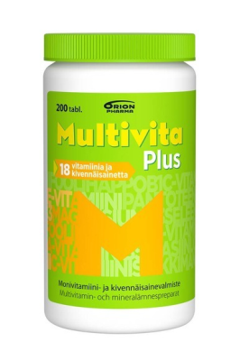 Multivita Plus 200 tablettia *