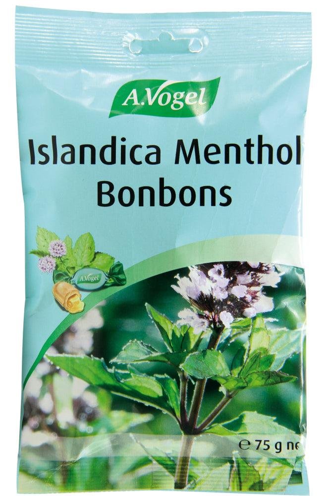 A. Vogel Islandica Menthol Kurkkupastillipussi 75 g