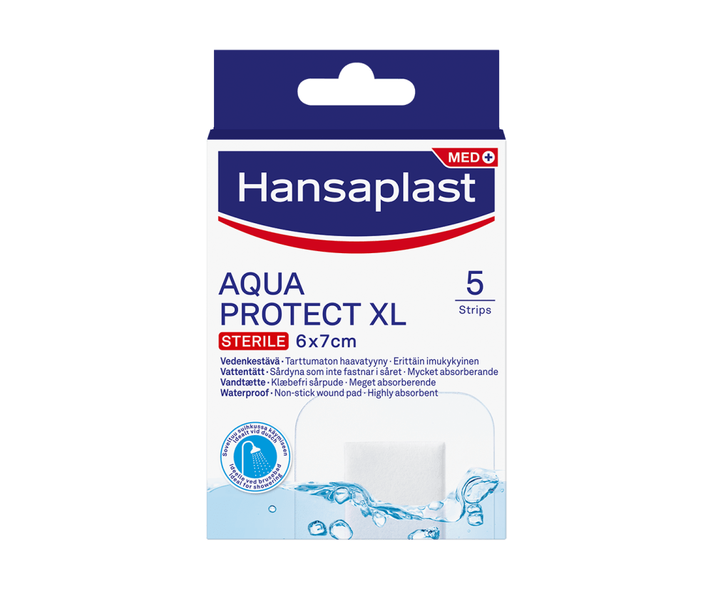 Hansaplast Aqua Protect Xl 6X7Cm 5 kpl