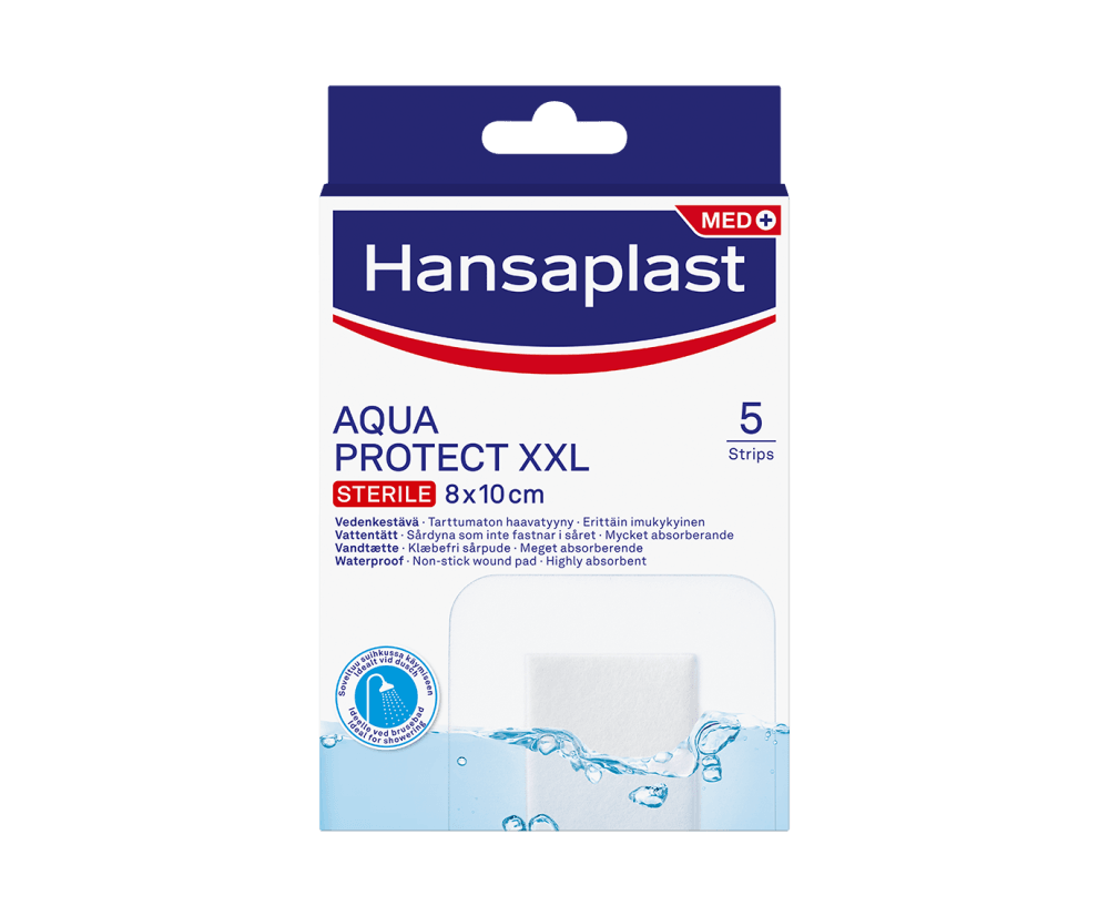 Hansaplast Aqua Protect Xxl 8X10Cm 5 kpl