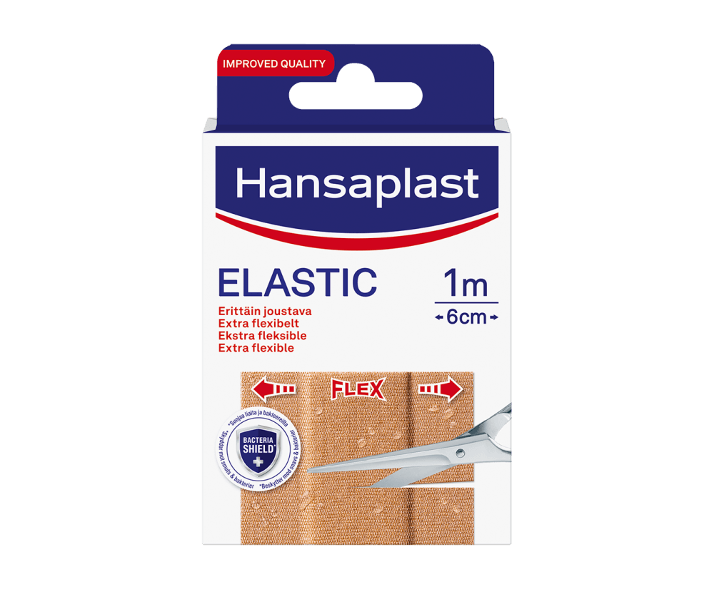 Hansaplast Elastic Kangaslaastari Me10 10 kpl