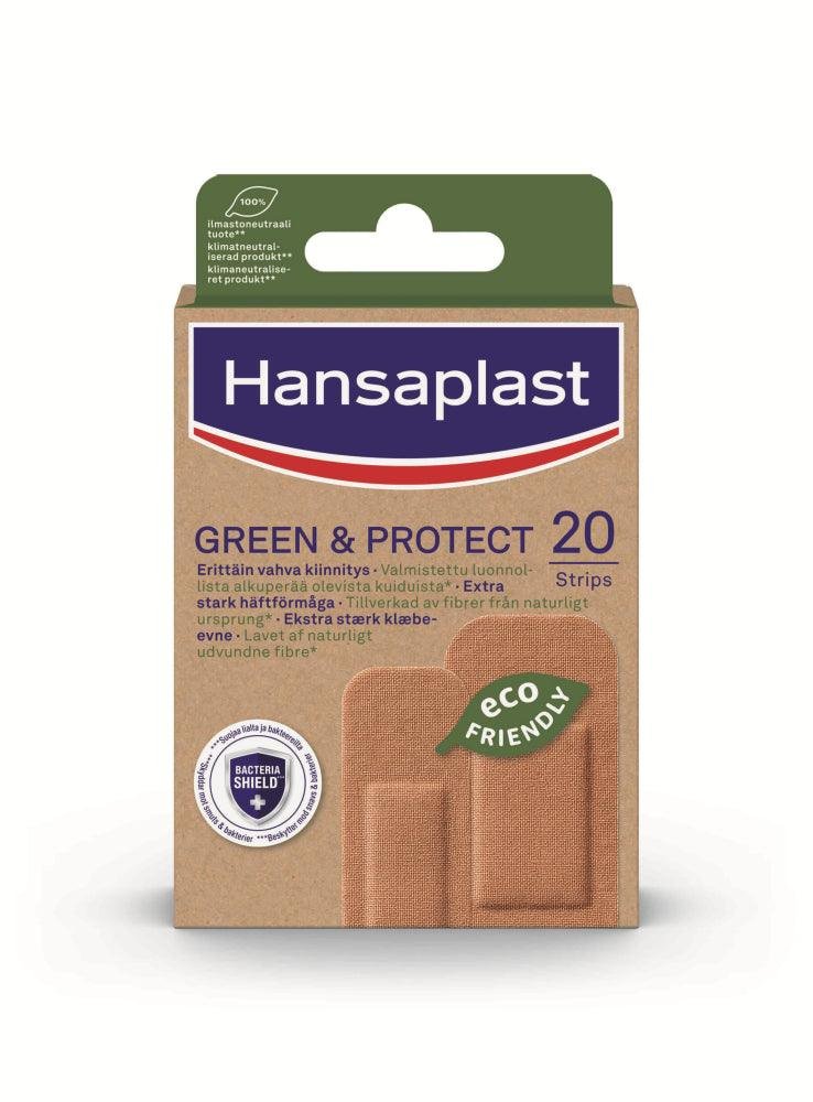 Hansaplast Green & Protect Strips 20 kpl