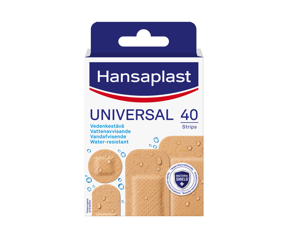 Hansaplast Universal Laastari Me10 40 kpl