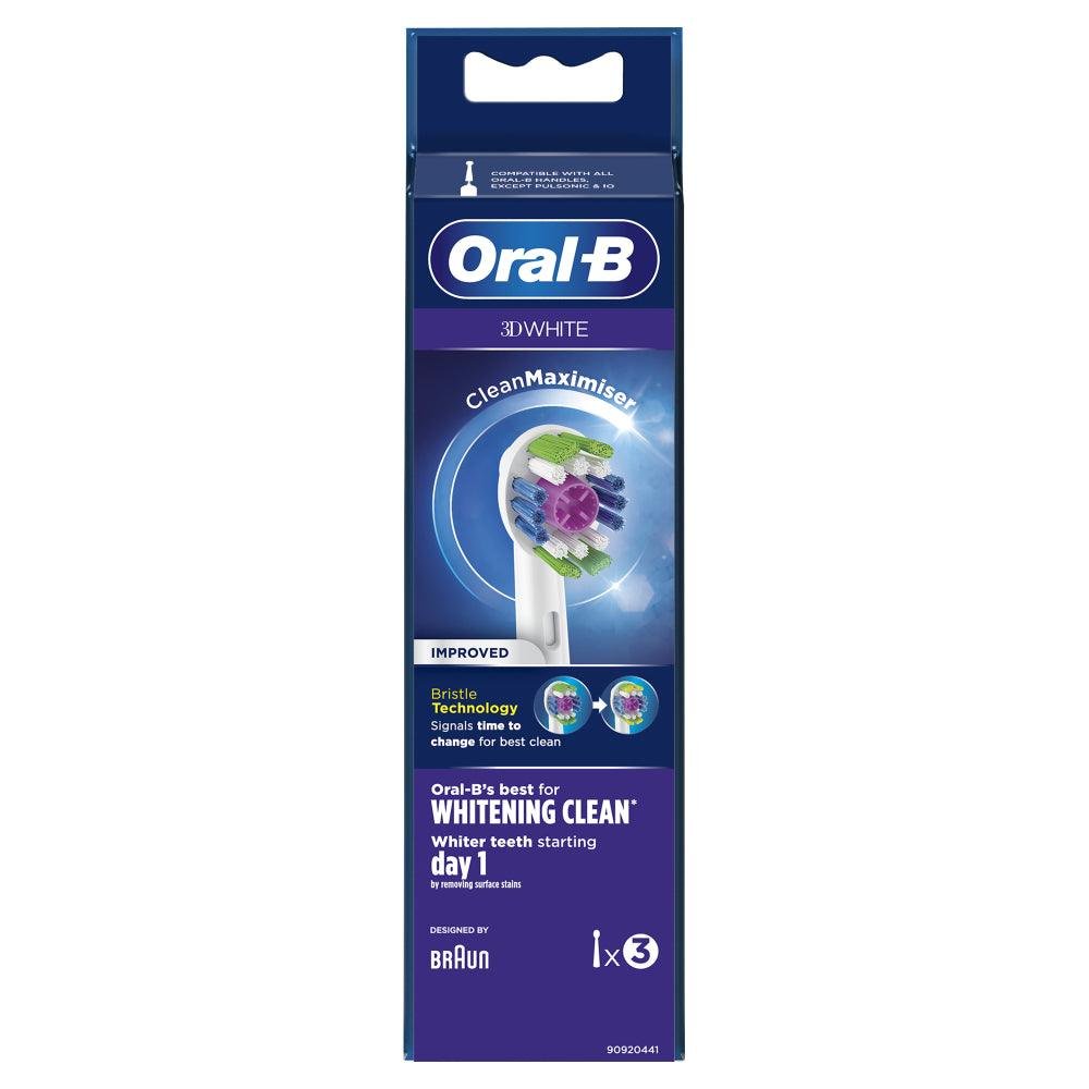 Oral-B 3D White Vaihtoharjat 3 kpl