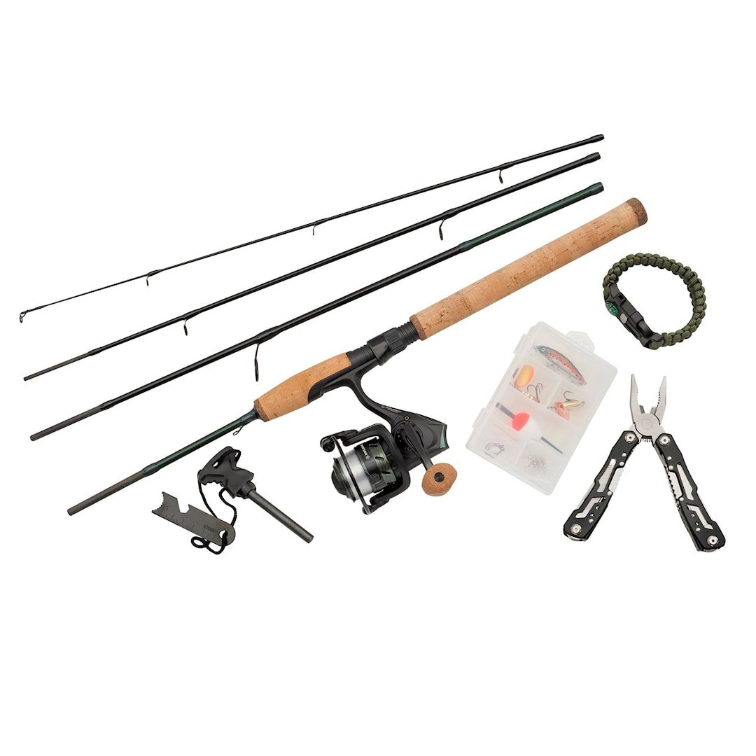 Abu Garcia Diplomat Wilderness Survival avokelasetti ja tarvikkeet 198 cm 3-12 g
