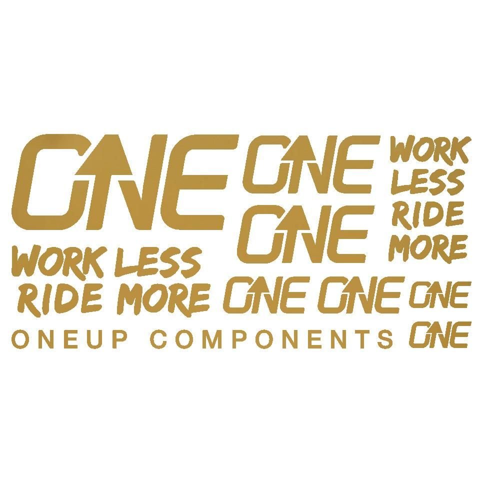 OneUp Decal Kit Gold