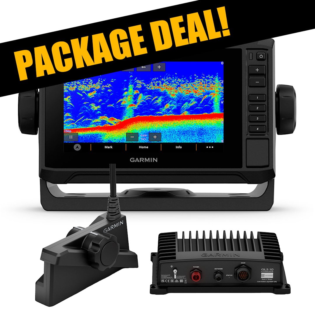 Garmin ECHOMAP UHD2 92sv + LiveScope Plus livepaketti