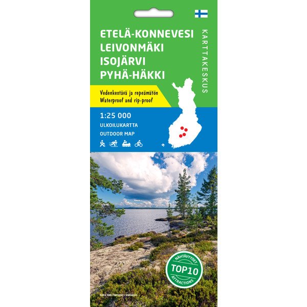 Etelä-konnevesi leivonmäki isojärvi pyhä-häkki