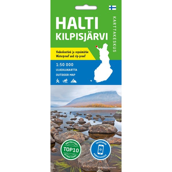 Halti kilpisjärvi 1:50 000