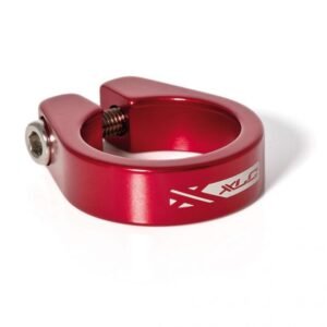 XLC seat clamp 31.8 punainen ruuvilla