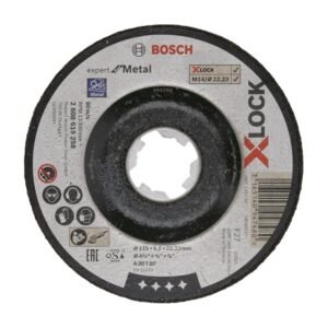 Bosch X-LOCK Expert for Metal, 115 x 6 x 22,23, syvennetty hionta A 30 T BF, 115 mm, 6,0 mm