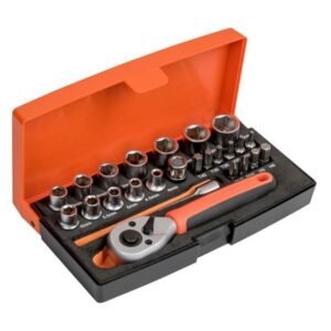 BAHCO SL25 25-osainen pistorasia-avainsettisarja