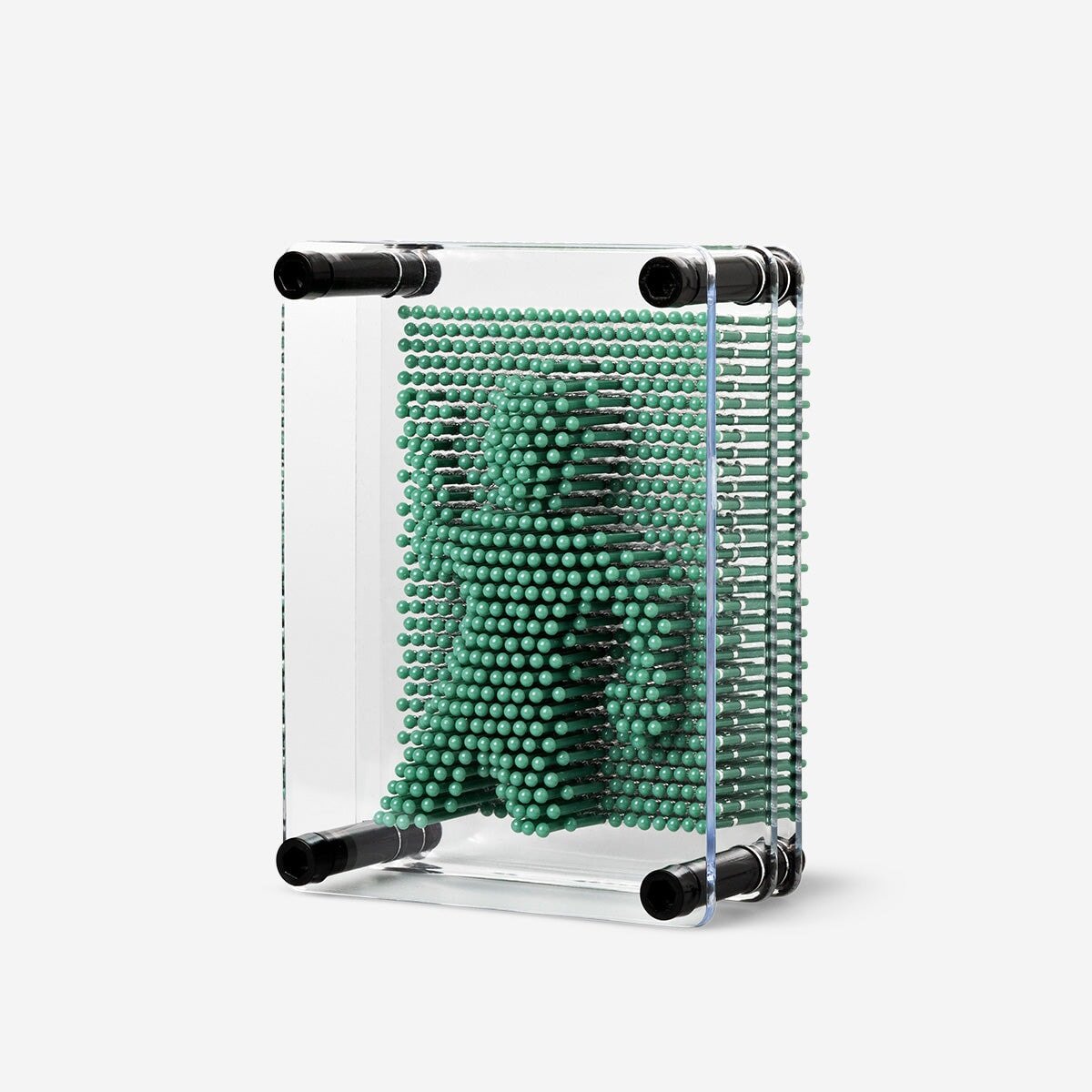 3D-vaikutelma vihreänä