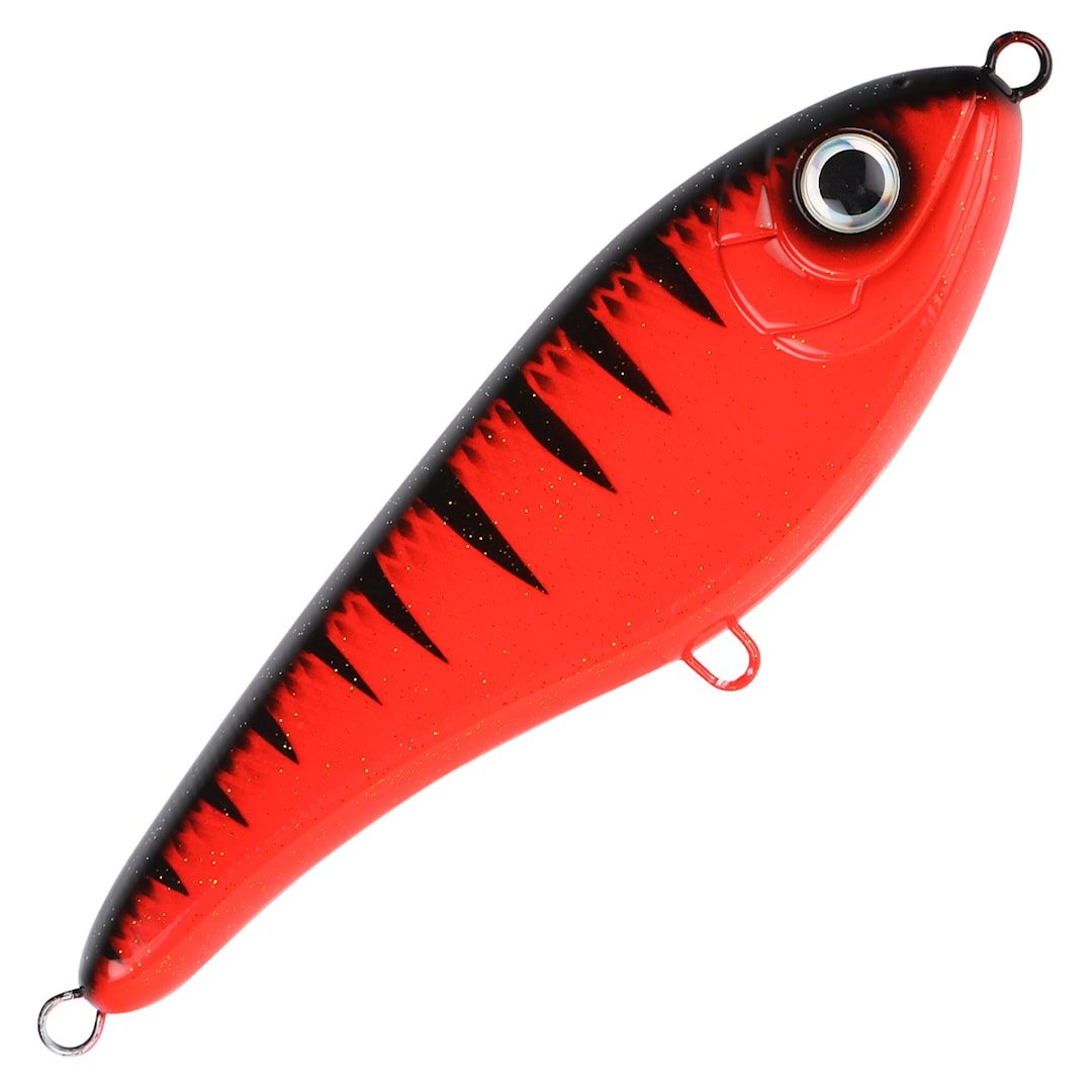 Strike Pro Buster Jerk Shallow Runner 15 cm jerkki Red Devil