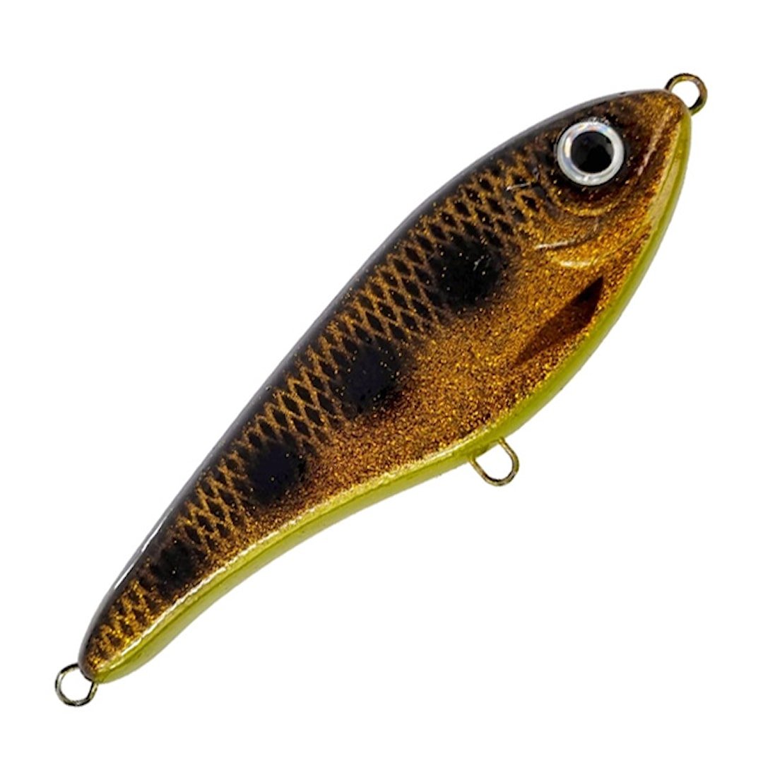 Strike Pro Buster Jerk Sinking 15 cm jerkki Spotted Bullhead C713F