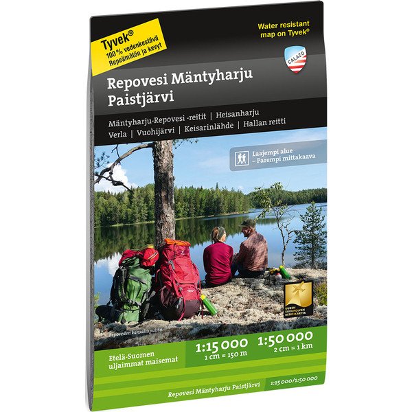 Repovesi mäntyharju paistjärvi 1:15000/1:50000