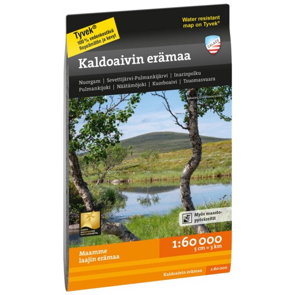 Kaldoaivin erämaa 1:60000