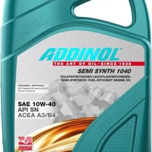 Addinol Semi Synth 1040 10w40 - moottoriöljy 5 litra