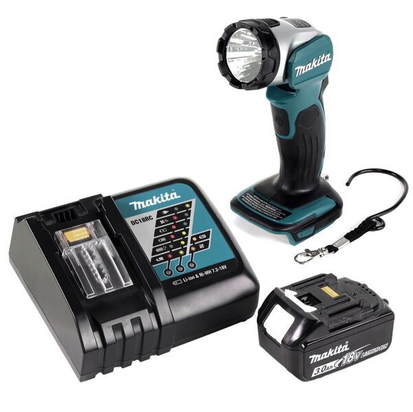 Akkukäyttöinen LED-valonheitin Makita DML 802 RF1