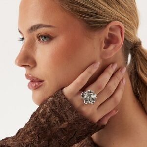 BY JOLIMA Daisy Ring  silver Onesize