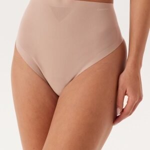 Calvin Klein Sculpted Firm Mesh Thong 7NS Cedar S