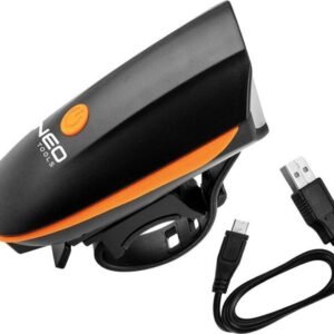 Etupyörän valo Neo Tools 91-004, musta