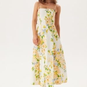 FOREVER NEW Charlotte Strapless Printed Midi Dress Empress Floral 38(UK10)