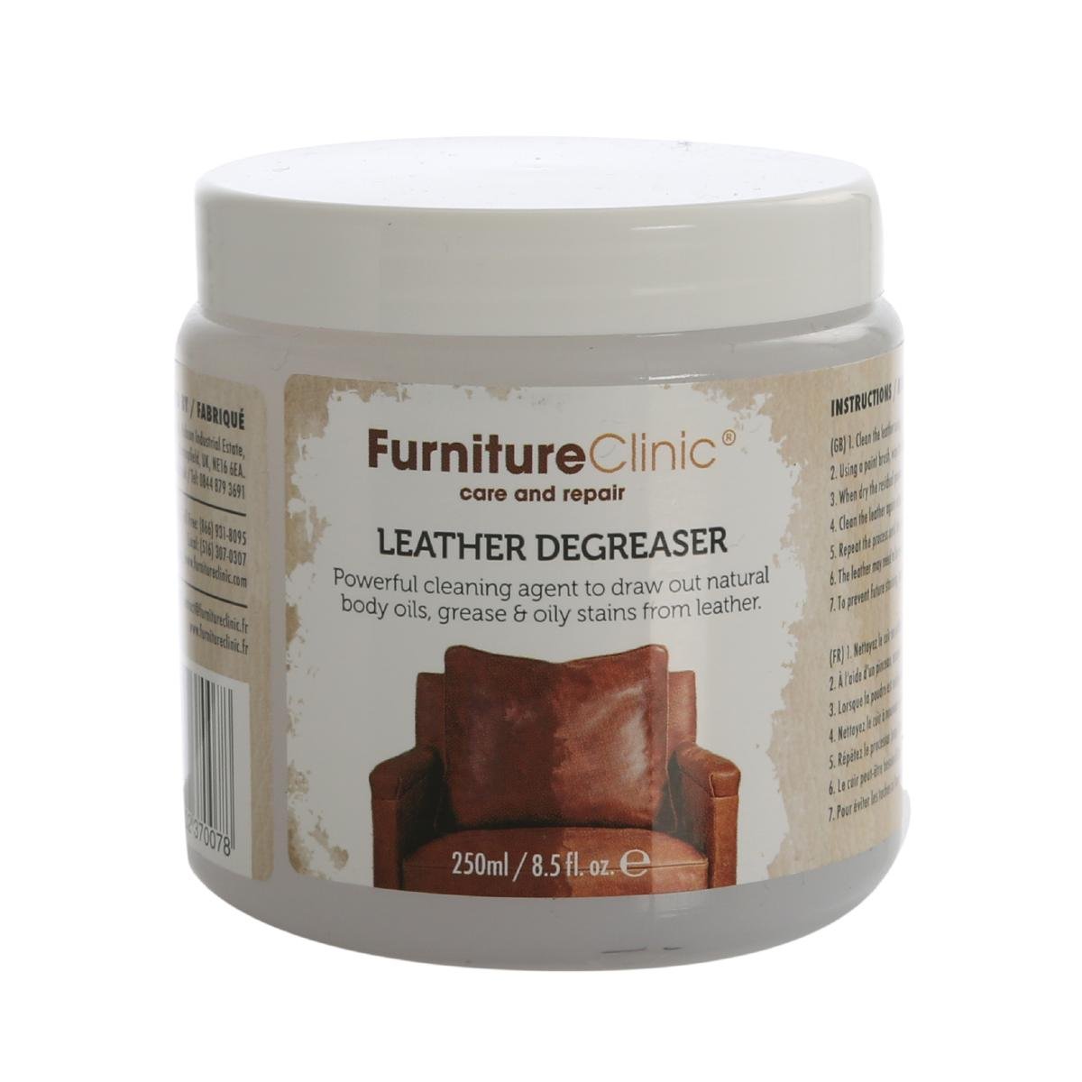Rasvanpoistoaine Furniture Clinic Leather Degreaser, 250 ml, Geeli