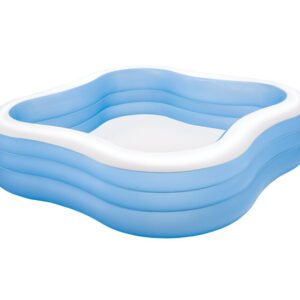 Ilmatäytteinen uima-allas Intex Beach Wave Swim, 229x229x56 cm