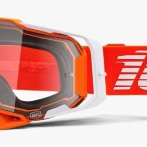 Laskettelulasit MX 100% Armega Regal, punainen