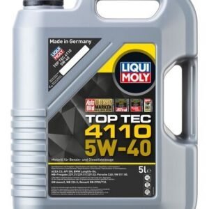 Liqui Moly TOP TEC 4110 5W-40 moottoriöljy, 5L