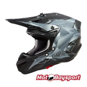 Motocrosskypärä O'NEAL 5SRS POLYACRYLITE HELMET SURGE V.23, musta