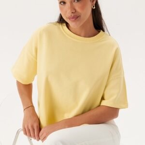 Pieces Pcchilli Summer Loose Sweat Pale Banana M