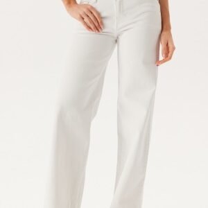 Pieces Pcselma Lw Wide Jeans Od Bright White 32/30