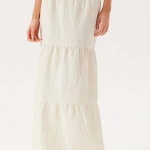 Pieces Pcsikka Hw Maxi Skirt Cloud Dancer S