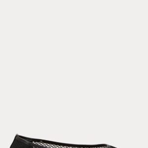 Pieces Pcsteph Mesh Ballerina Black 37
