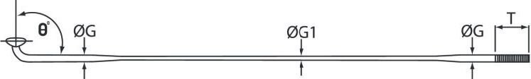 Pinnat Cnspoke DB474 2.0 x 1.5 x 2.0, 252 mm