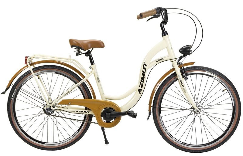 Polkupyörä Azimut Vintage 26"2023, beige